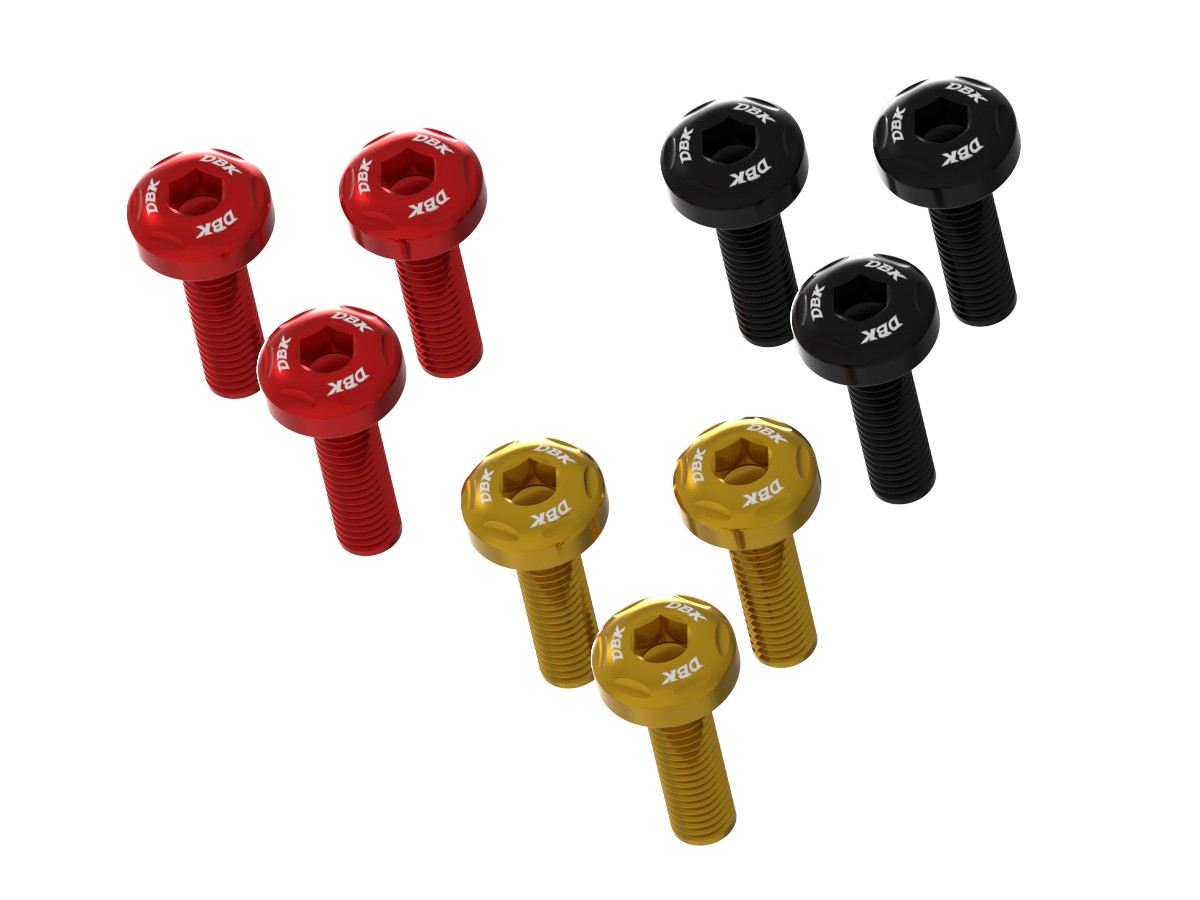DBK Special Parts (Ducabike) Heat (Exhaust) Shield Screw Kit for the Ducati Hypermotard 698 Mono DBK Special Parts (Ducabike) Heat (Exhaust) Shield Screw Kit for the Ducati Hypermotard 698 Mono